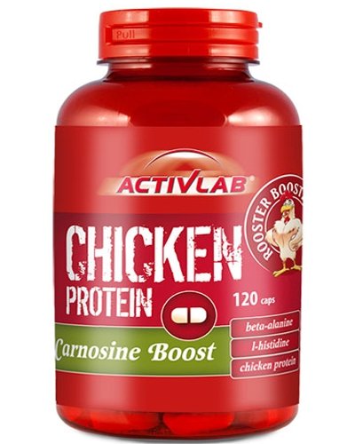 Chicken Protein Carnosine Boost, 120 шт, ActivLab. Аминокислотные комплексы. 