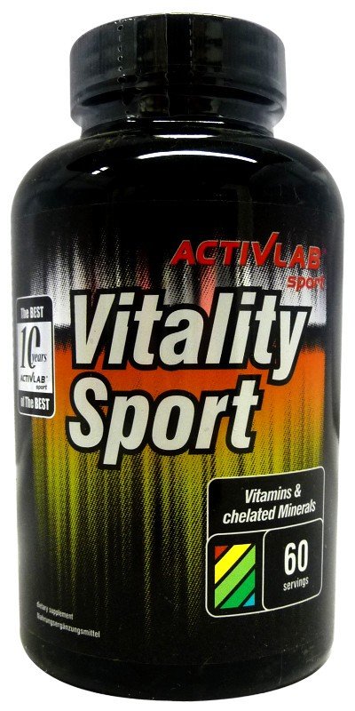 Vitality Sport, 120 шт, ActivLab. Витаминно-минеральный комплекс. Поддержание здоровья Укрепление иммунитета 