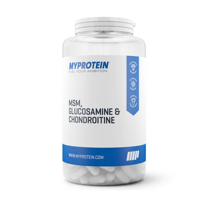 MyProtein Глюкозамин хондроитин МСМ MyProtein MSM, Glucosamine & Chondroitin (120 капс) майпротеин, , 120 