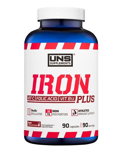 Iron Plus, 90 pcs, UNS. Iron. General Health 