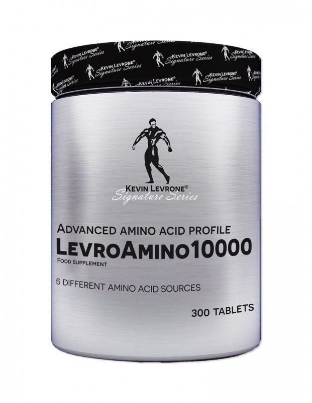 LevroAmino 10000, 300 piezas, Kevin Levrone. Complejo de aminoácidos. 