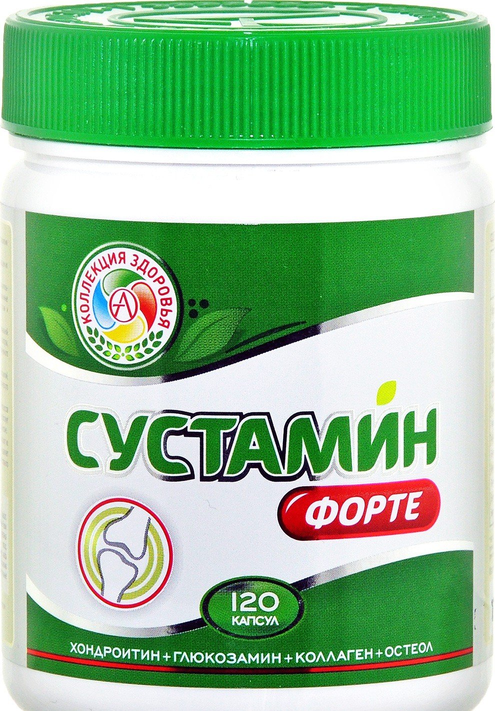 Сустамин Форте, 120 pcs, Academy-T. Glucosamine Chondroitin. General Health Ligament and Joint strengthening 