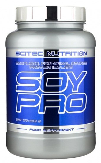 Протеин Scitec Soy Pro, 910 грамм Ваниль,  ml, Scitec Nutrition. Proteína. Mass Gain recuperación Anti-catabolic properties 