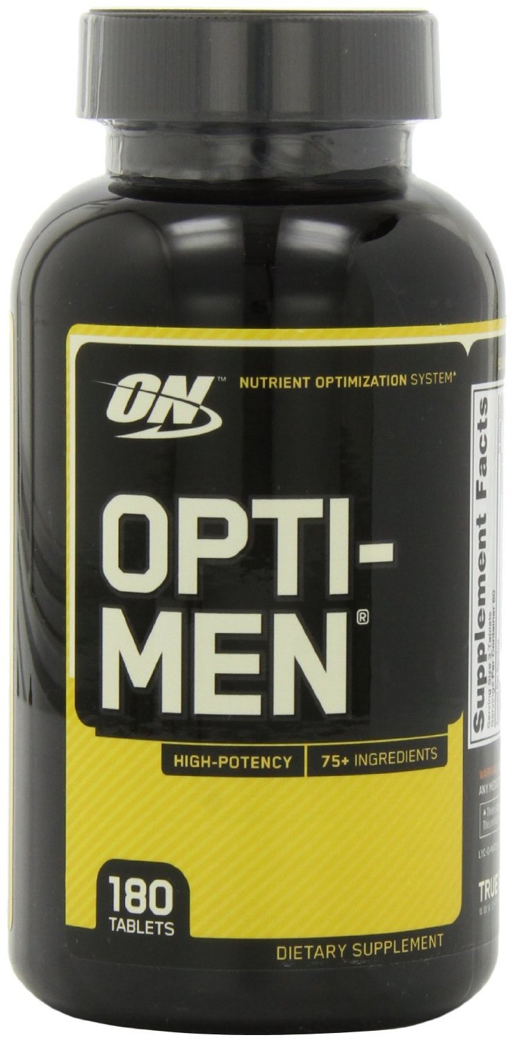Opti-Men, 180 pcs, Optimum Nutrition. Vitamin Mineral Complex. General Health Immunity enhancement 