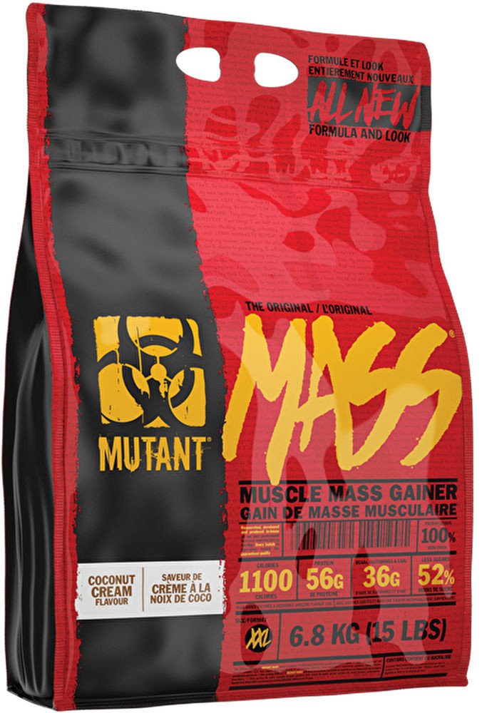 Mutant Гейнер PVL Mutant Mass NEW 6,8 кг, , 6.8 кг