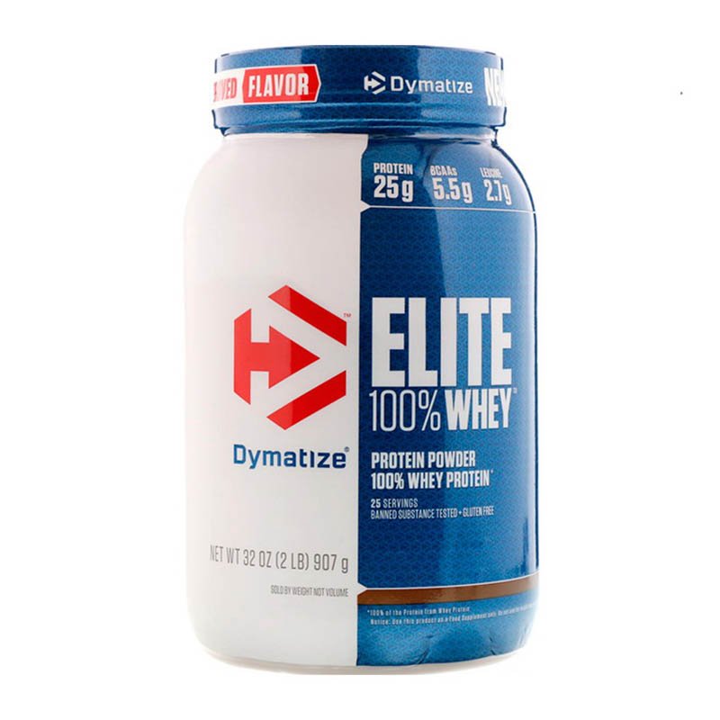 Протеин Dymatize Elite 100% Whey Protein, 908 грамм Печенье-крем,  мл, Dymatize Nutrition. Протеин. Набор массы Восстановление Антикатаболические свойства 