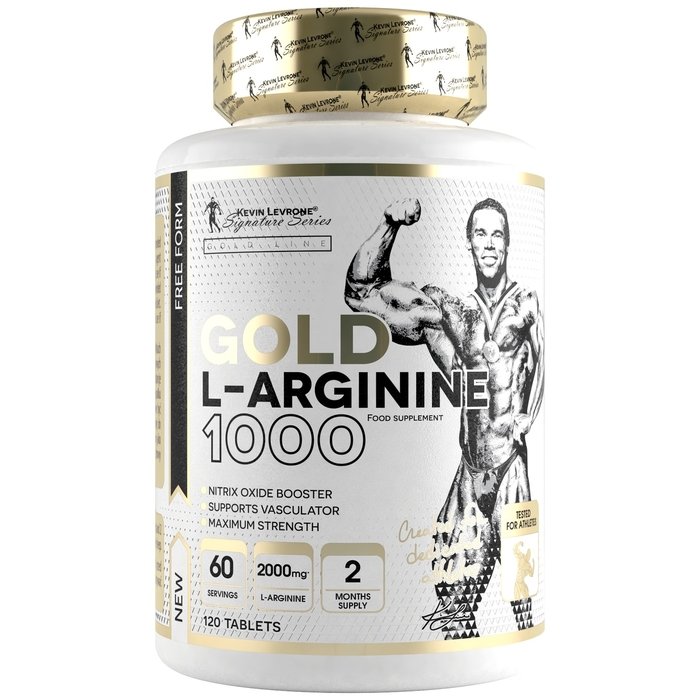 Kevin Levrone Аминокислота Kevin Levrone Gold L-Arginine 1000, 120 таблеток, , 