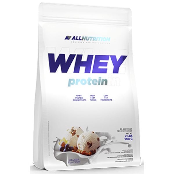 AllNutrition Сывороточный протеин концентрат AllNutrition Whey Protein (900 г) алл нутришн Malaga, , 