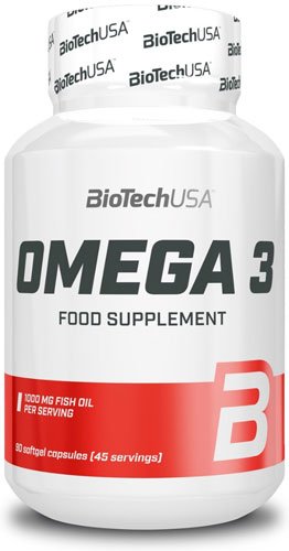 BioTech Omega 3 90 капс Без вкуса,  ml, BioTech. Omega 3 (Fish Oil). General Health Ligament and Joint strengthening Skin health CVD Prevention Anti-inflammatory properties 