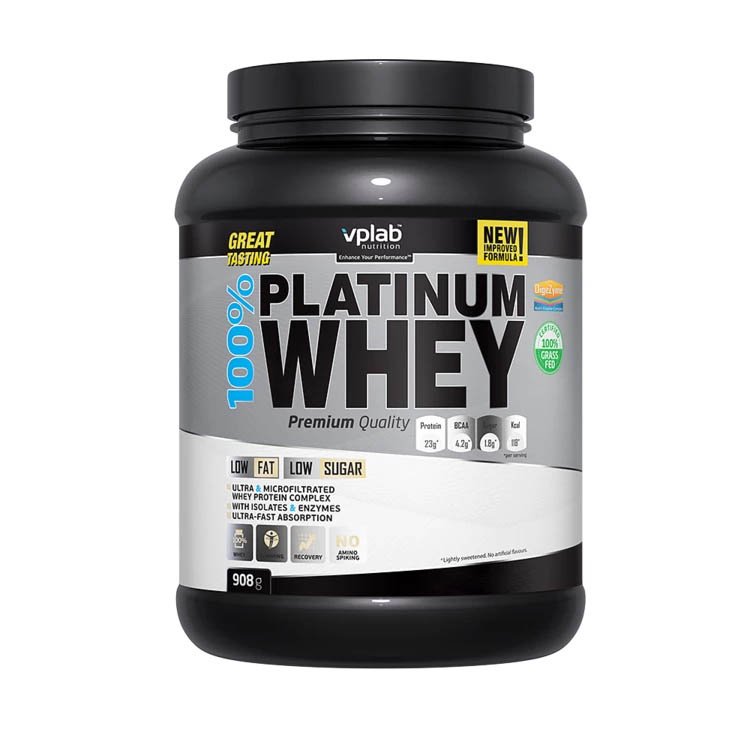Протеин VPLab 100% Platinum Whey, 900 грамм Шоколад,  мл, VPLab. Протеин. Набор массы Восстановление Антикатаболические свойства 