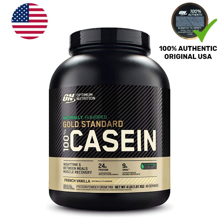 Протеин Optimum Gold Standard 100% Casein Natural, 1.8 кг Ваниль СРОК 07.22,  ml, Optimum Nutrition. Protein. Mass Gain स्वास्थ्य लाभ Anti-catabolic properties 