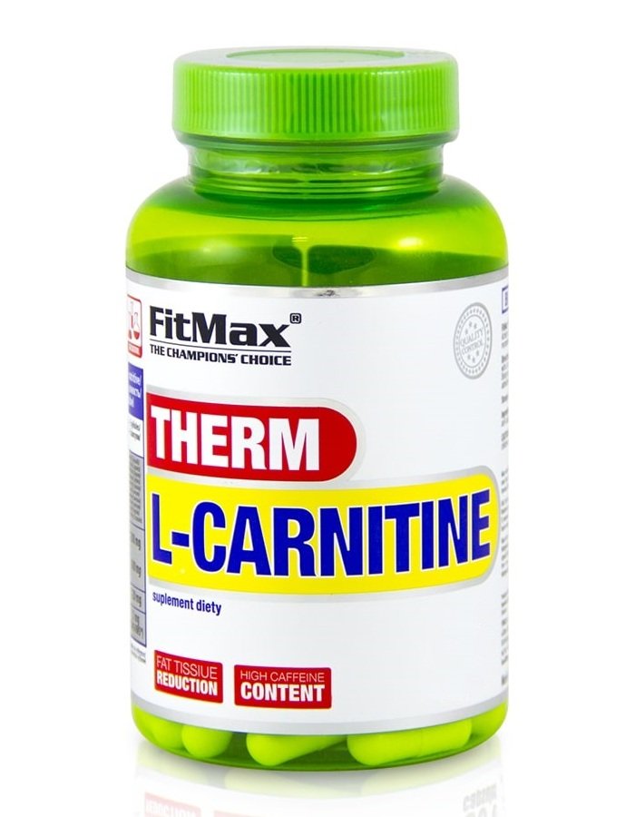 Жиросжигатель FitMax Therm L-Carnitine, 90 капсул,  ml, FitMax. Quemador de grasa. Weight Loss Fat burning 