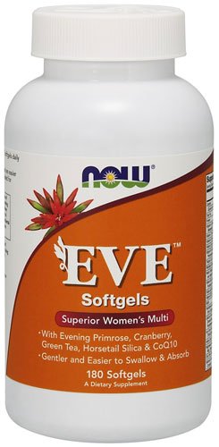 NOW Eve Women's Multiple Vitamin Softgels 180 капс Без вкуса,  мл, Now. Витамины и минералы. Поддержание здоровья Укрепление иммунитета 