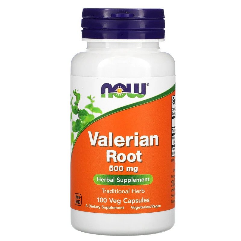 Now Натуральная добавка NOW Valerian Root 500 mg, 100 вегакапсул, , 