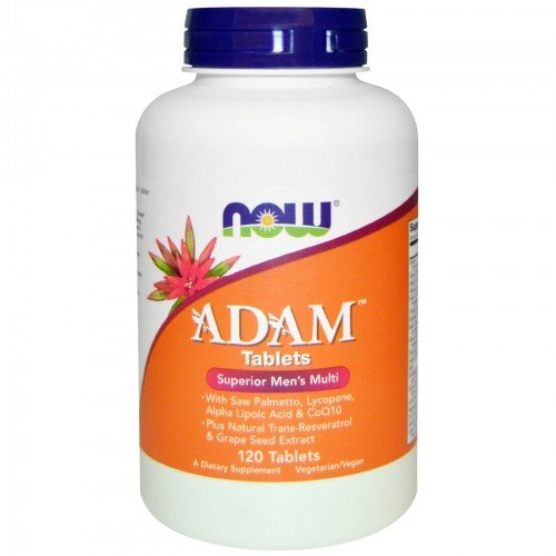 Adam, 120 pcs, Now. Vitamin Mineral Complex. General Health Immunity enhancement 