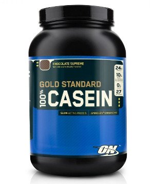 ON 100% Casein Protein 909 г - cookies&cream,  мл, Optimum Nutrition. Казеин. Снижение веса 