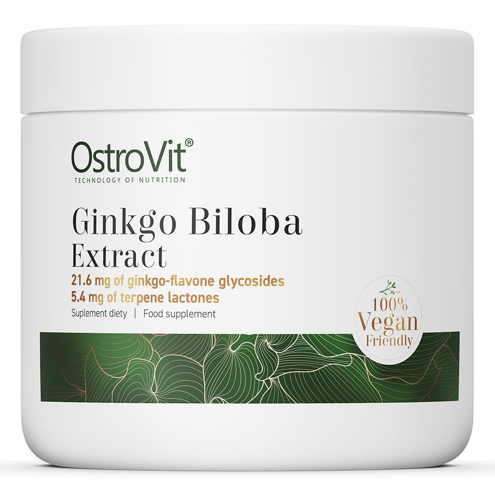 OstroVit Натуральная добавка OstroVit Vege Ginkgo Biloba, 50 грамм, , 50 