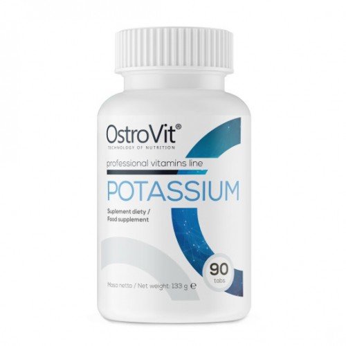 Витамины и минералы OstroVit Potassium, 90 таблеток,  мл, OstroVit. Витамины и минералы. Поддержание здоровья Укрепление иммунитета 