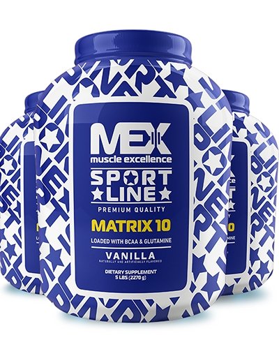 Matrix 10, 2270 g, MEX Nutrition. Mezcla de proteínas. 