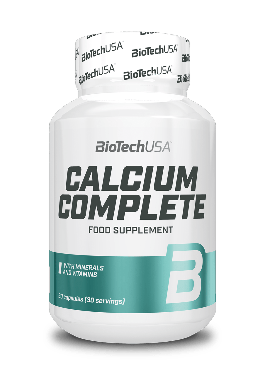 Кальций BioTech Natural Calcium Complete (90 капс) биотеч,  мл, BioTech. Кальций Ca. 