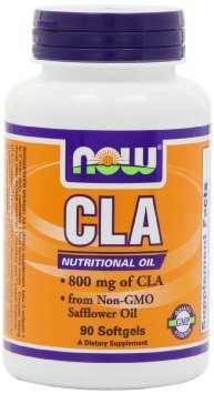 CLA 800 mg, 90 шт, Now. CLA. 