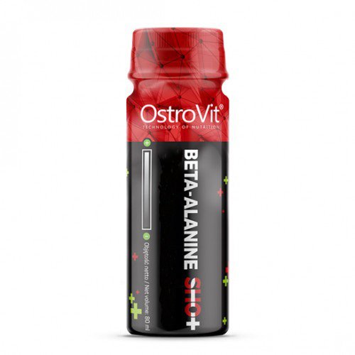 OstroVit Аминокислота OstroVit Beta-Alanine Shot, 80 мл Лимон-лайм-вишня, , 80  грамм