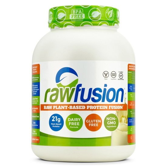 Протеин SAN Raw Fusion, 1.8 кг Ваниль,  мл, San. Протеин. Набор массы Восстановление Антикатаболические свойства 