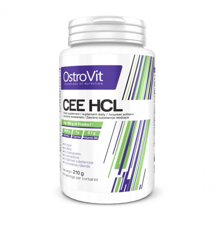 CEE HCl, 210 g, OstroVit. Different forms of creatine. 