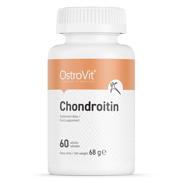 Для суставов и связок OstroVit Chondroitin, 60 таблеток,  ml, OstroVit. For joints and ligaments. General Health Ligament and Joint strengthening 