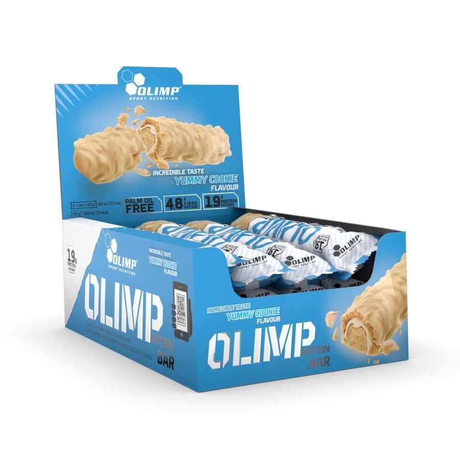Батончик Olimp Protein bar, 12*64 грамм Печенье,  мл, Olimp Labs. Батончик. 