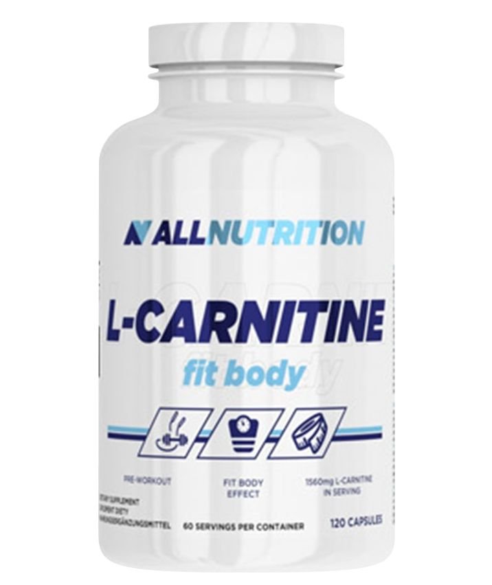AllNutrition Жиросжигатель AllNutrition L-Carnitine Fit Body, 120 капсул, , 