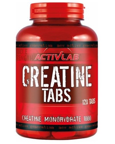 Creatine Tabs Activlab 120 tabs,  ml, ActivLab. Сreatine. Mass Gain Energy & Endurance Strength enhancement 