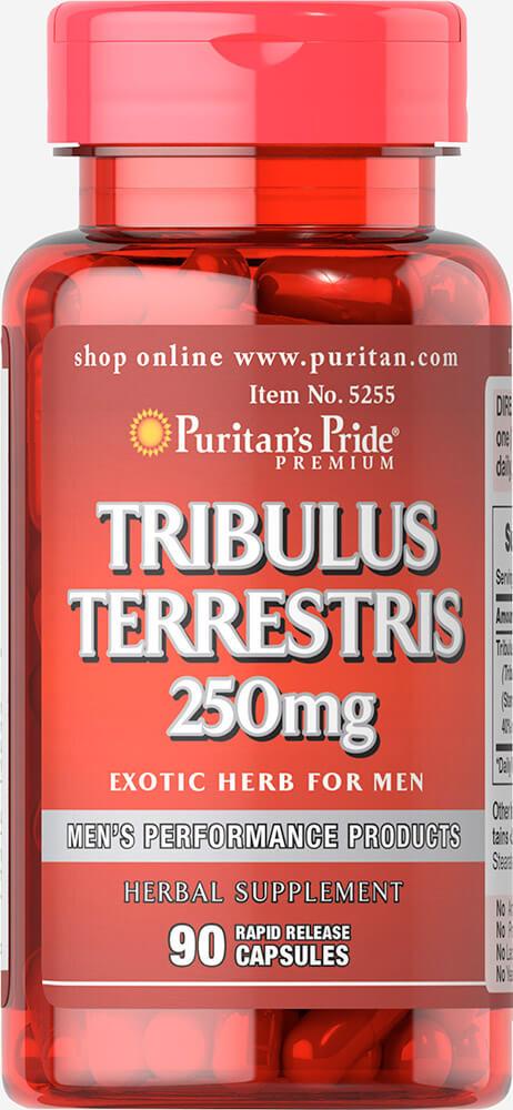 Puritan's Pride Tribulus Terrestris 250 mg90 Capsules, , 90 