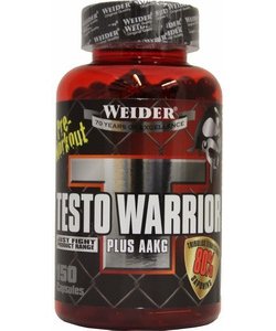 Testo Warrior, 150 шт, Weider. Бустер тестостерона. Поддержание здоровья Повышение либидо Aнаболические свойства Повышение тестостерона 