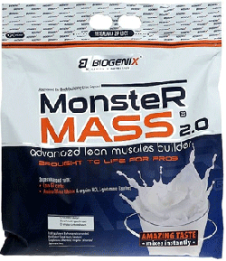 Monster Mass 2.0, 6800 г, Biogenix. Гейнер. Набор массы Энергия и выносливость Восстановление 
