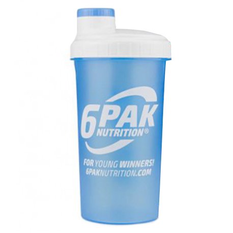 Шейкер 6PAK Nutrition Milky Shake Whey 700 мл, синий,  мл, 6PAK Nutrition. Шейкер. 