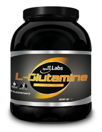 Аминокислота AllSports Labs L-Glutamine, 500 грамм,  ml, All Sports Labs. Aminoácidos. 