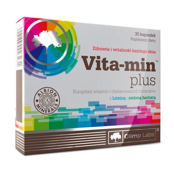Вітамінний комплекс Olimp Labs Vita-min plus 30 caps,  ml, Olimp Labs. Vitaminas y minerales. General Health Immunity enhancement 