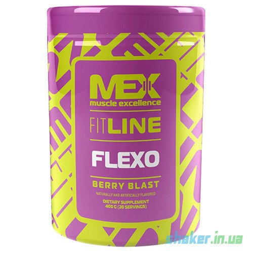 MEX Nutrition Хондропротектор MEX Nutrition FLEXO (400 г) berry blast мекс флексо, , 400 