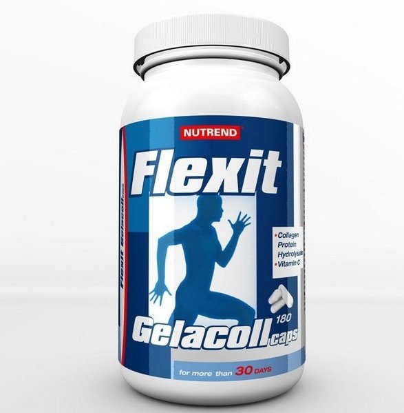 Flexit Gelacoll Nutrend 180 caps,  ml, Nutrend. For joints and ligaments. General Health Ligament and Joint strengthening 