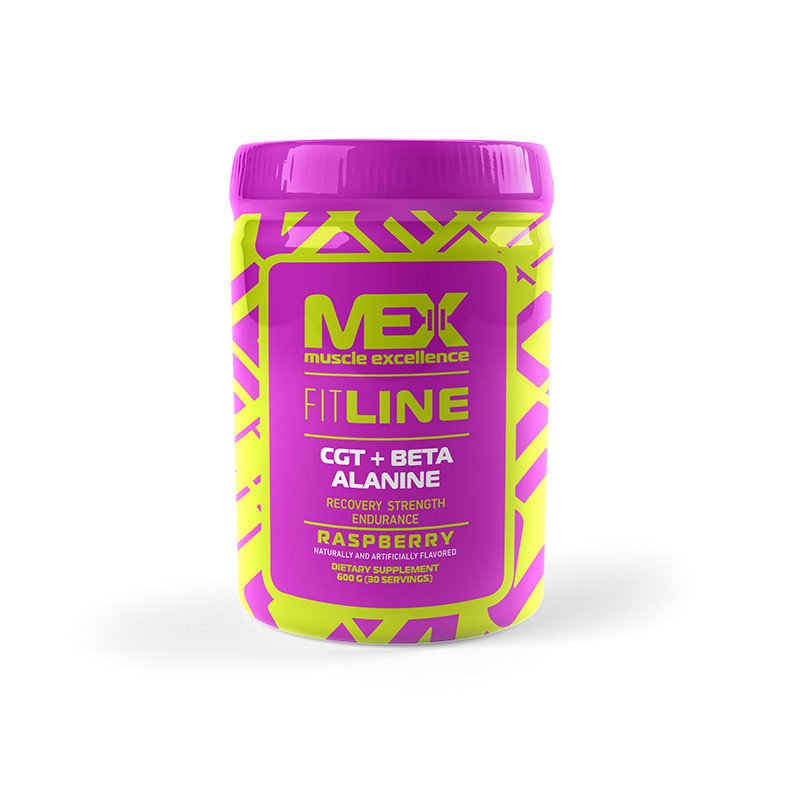 Предтреник MEX Nutrition CGT + Beta Alanine (600 г) raspberry,  мл, MEX Nutrition. Предтренировочный комплекс. Энергия и выносливость 