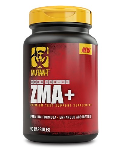 ZMA+, 90 шт, Mutant. ZMA (Цинк, Магний и B6),ZMA. Поддержание здоровья Повышение тестостерона 
