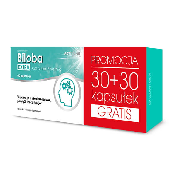 Натуральная добавка Activlab Biloba, 60 капсул,  ml, ActivLab. Natural Products. General Health 