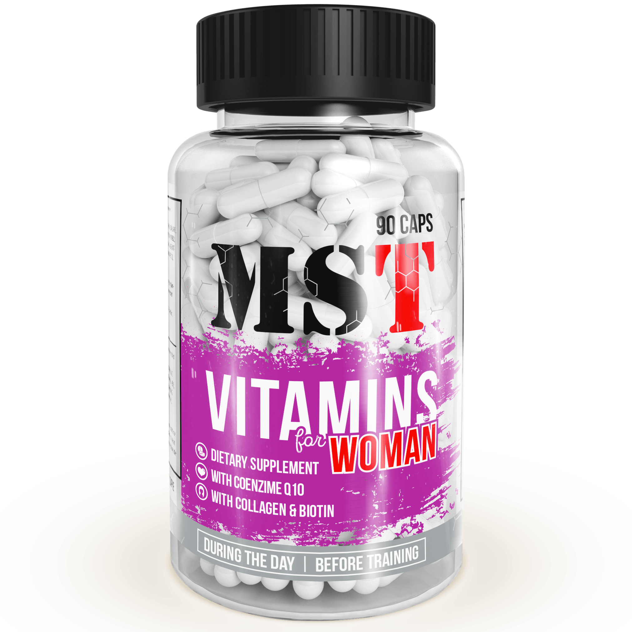 Vitamins for Woman, 90 piezas, MST Nutrition. Complejos vitaminas y minerales. General Health Immunity enhancement 