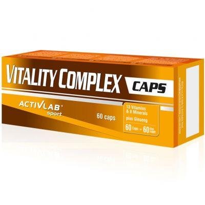 Vitality Complex ActivLab 60 caps,  ml, ActivLab. Vitamins and minerals. General Health Immunity enhancement 