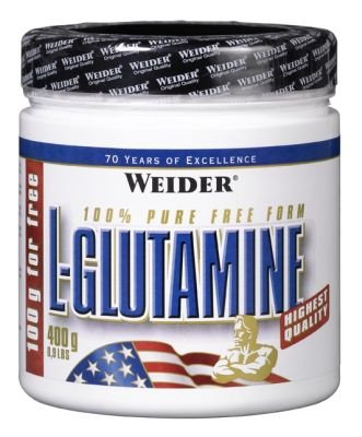L-Glutamine, 400 g, Weider. Glutamina. Mass Gain recuperación Anti-catabolic properties 