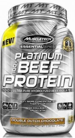 MuscleTech Platinum 100% Beef Protein, , 907 g