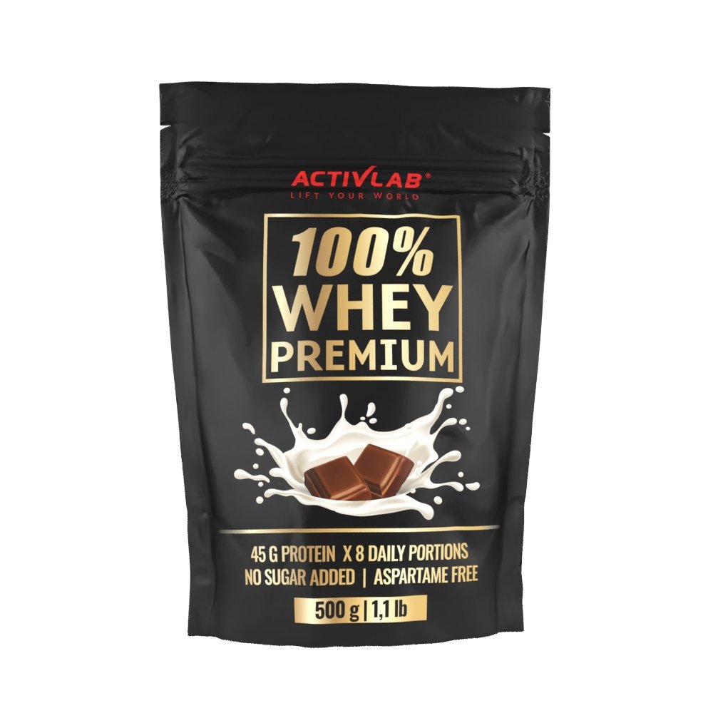 Протеин Activlab 100% Whey Premium, 500 грамм Шоколад,  ml, ActivLab. Protein. Mass Gain स्वास्थ्य लाभ Anti-catabolic properties 