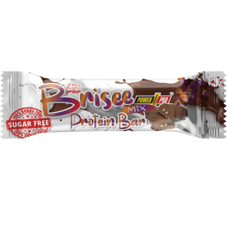 Power Pro Протеиновый батончик Power Pro Brisee Protein Bar 25% без сахара 55 г. Мікс, , 55 г