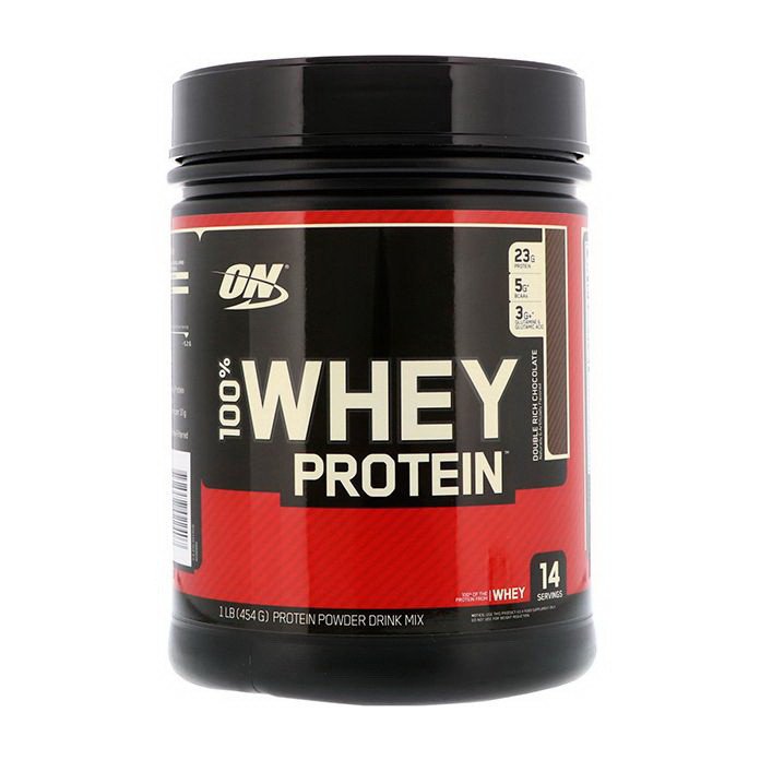 Optimum Nutrition Сывороточный протеин концентрат Optimum Nutrition 100% Whey Protein (454 г) оптимум нутришн вей double rich, , 0.454 